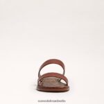 Sam Edelman Gala-Slide-Sandale Frauen Cognac Schuhwerk 2P8JNV254 - Image 3