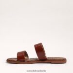 Sam Edelman Gala-Slide-Sandale Frauen Cognac Schuhwerk 2P8JNV254 - Image 4
