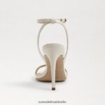 Sam Edelman Gemmie-Knöchelriemenabsatz Frauen Porzellan Schuhwerk 2P8JNV673 - Image 5