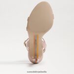 Sam Edelman Gemmie-Knöchelriemenabsatz Frauen Sonnenaufgang rosa Schuhwerk 2P8JNV674 - Image 6