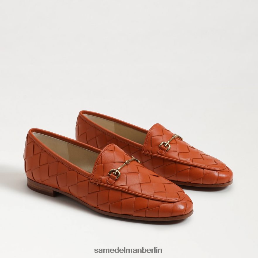 sam_edelman_gewebter_loafer_loraine_frauen_canyon_orange_schuhwerk_2p8jnv515.jpg Sam Edelman Gewebter Loafer „Loraine“. Frauen Canyon-Orange Schuhwerk 2P8JNV515 - Image 1