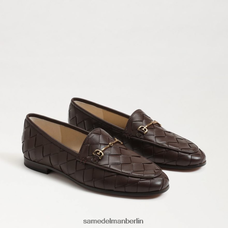 sam_edelman_gewebter_loafer_loraine_frauen_dunkle_schokolade_schuhwerk_2p8jnv516.jpg Sam Edelman Gewebter Loafer „Loraine“. Frauen dunkle Schokolade Schuhwerk 2P8JNV516 - Image 1