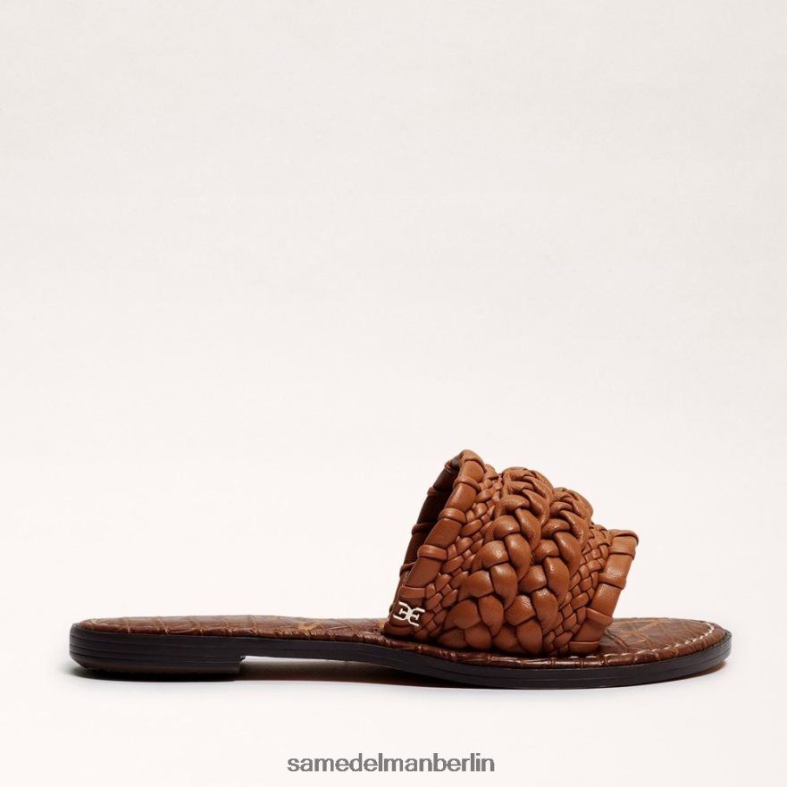 Sam Edelman Giada gewebte Slide-Sandale Frauen helles Kupferbraun Schuhwerk 2P8JNV404 - Image 2