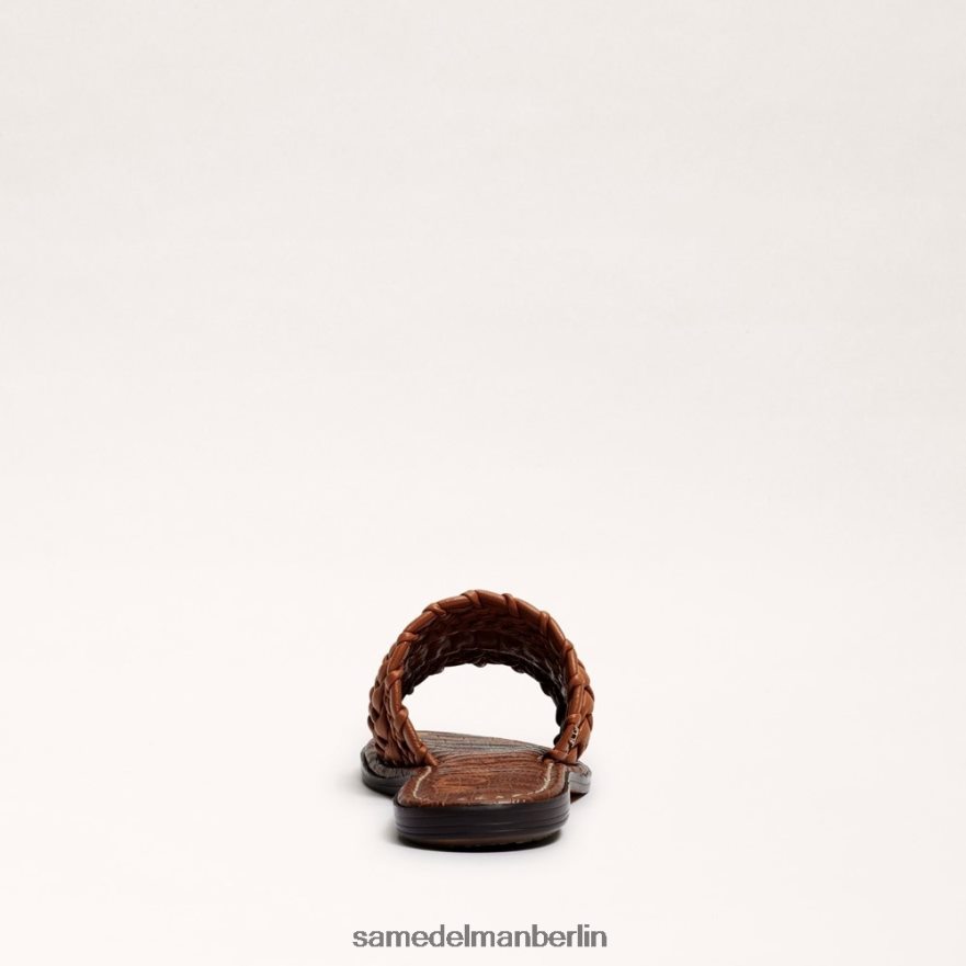 Sam Edelman Giada gewebte Slide-Sandale Frauen helles Kupferbraun Schuhwerk 2P8JNV404 - Image 5