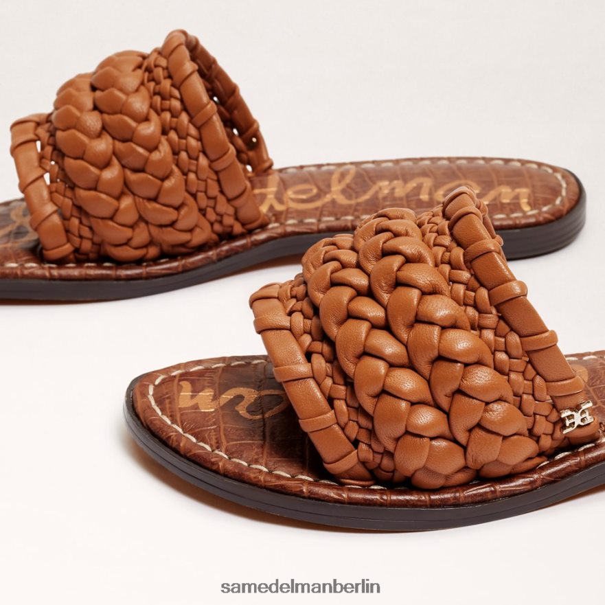 Sam Edelman Giada gewebte Slide-Sandale Frauen helles Kupferbraun Schuhwerk 2P8JNV404 - Image 7
