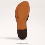 Sam Edelman Giada gewebte Slide-Sandale Frauen Schwarz Schuhwerk 2P8JNV405 - Image 6