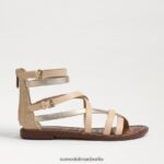 Sam Edelman Gibbs Gladiator-Sandale Frauen Natursand Schuhwerk 2P8JNV529 - Image 2