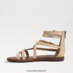 Sam Edelman Gibbs Gladiator-Sandale Frauen Natursand Schuhwerk 2P8JNV529 - Image 4