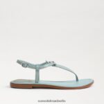 Sam Edelman Gigi Signet Zehenstegsandale Frauen Flut blau Schuhwerk 2P8JNV556 - Image 2
