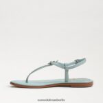Sam Edelman Gigi Signet Zehenstegsandale Frauen Flut blau Schuhwerk 2P8JNV556 - Image 4
