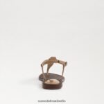 Sam Edelman Gigi Signet Zehenstegsandale Frauen Mandel Schuhwerk 2P8JNV562 - Image 5