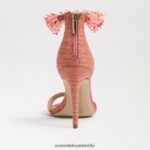 Sam Edelman Gillie-Perlen-Knöchelriemenabsatz Frauen Stuckrosa Schuhwerk 2P8JNV605 - Image 5