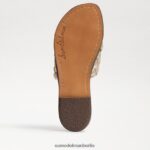 Sam Edelman Griffin gewebte Slide-Sandale Frauen Juteleder Schuhwerk 2P8JNV636 - Image 6