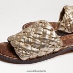 Sam Edelman Griffin gewebte Slide-Sandale Frauen Juteleder Schuhwerk 2P8JNV636 - Image 7