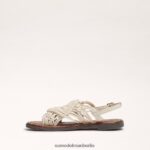 Sam Edelman Gus-Sandale Kinder Elfenbein Schuhwerk 2P8JNV1035 - Image 4
