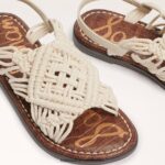 Sam Edelman Gus-Sandale Kinder Elfenbein Schuhwerk 2P8JNV1035 - Image 7