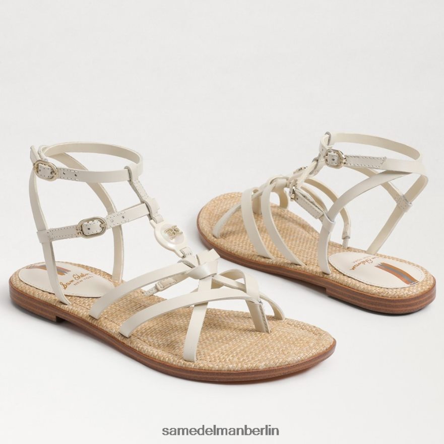 Sam Edelman Gwen Gladiator-Sandale Frauen modernes Elfenbein Schuhwerk 2P8JNV250 - Image 7