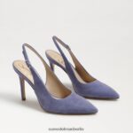 Sam Edelman Haselnussbraune Slingback-Pumps Frauen staubiges Violett Schuhwerk 2P8JNV666