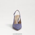 Sam Edelman Haselnussbraune Slingback-Pumps Frauen staubiges Violett Schuhwerk 2P8JNV666 - Image 3