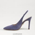 Sam Edelman Haselnussbraune Slingback-Pumps Frauen staubiges Violett Schuhwerk 2P8JNV666 - Image 4