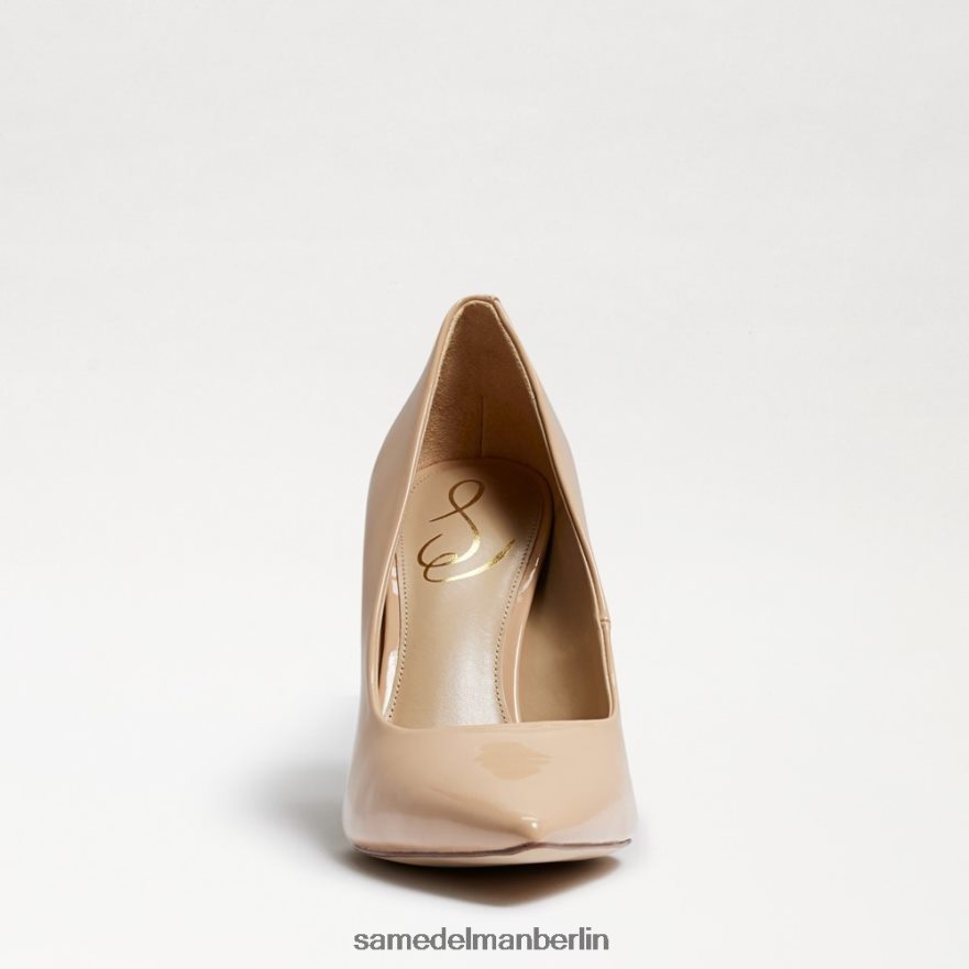 Sam Edelman Haselnussbrauner spitzer Zehenabsatz Frauen Beige-Rouge-Lack Schuhwerk 2P8JNV160 - Image 3