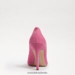 Sam Edelman Haselnussbrauner spitzer Zehenabsatz Frauen konfettirosa Wildleder Schuhwerk 2P8JNV167 - Image 4