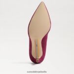 Sam Edelman Haselnussbrauner spitzer Zehenabsatz Frauen Maulbeere Schuhwerk 2P8JNV168 - Image 6