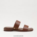 Sam Edelman Haydee Slide-Sandale Frauen Sattelleder Schuhwerk 2P8JNV571 - Image 2