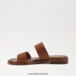 Sam Edelman Haydee Slide-Sandale Frauen Sattelleder Schuhwerk 2P8JNV571 - Image 4