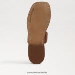 Sam Edelman Haydee Slide-Sandale Frauen Sattelleder Schuhwerk 2P8JNV571 - Image 6
