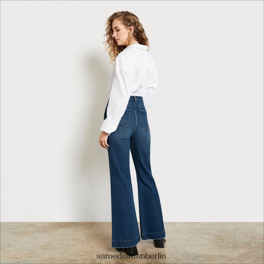 Sam Edelman High-Rise-Hose mit Bay-Taschen Frauen Marlow Bekleidung 2P8JNV1228 - Image 4