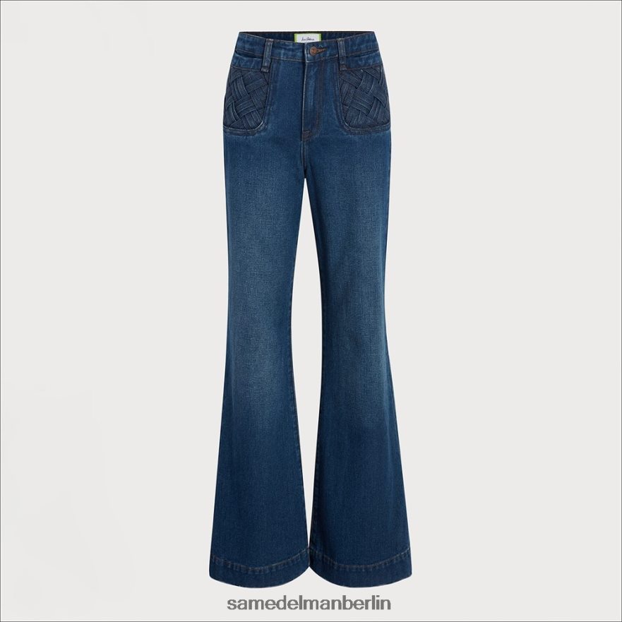 Sam Edelman High-Rise-Hose mit Bay-Taschen Frauen Marlow Bekleidung 2P8JNV1228 - Image 5