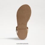 Sam Edelman Holly-Sandale Kinder natürliches Leinen Schuhwerk 2P8JNV1049 - Image 6