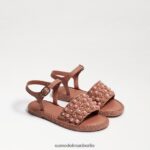 Sam Edelman Holly-Sandale Kinder Rosenleinen Schuhwerk 2P8JNV1050