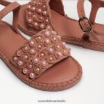 Sam Edelman Holly-Sandale Kinder Rosenleinen Schuhwerk 2P8JNV1050 - Image 7