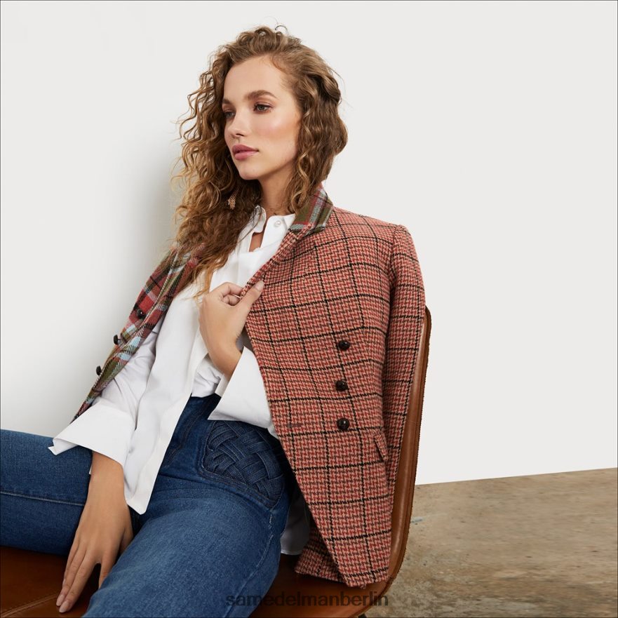 sam_edelman_imogen_blazer_frauen_alexa_indie_plaid_bekleidung_2p8jnv1296.jpg Sam Edelman Imogen-Blazer Frauen Alexa Indie Plaid Bekleidung 2P8JNV1296 - Image 1