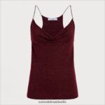 Sam Edelman Irina Strick-Tanktop Frauen Krappbraun Bekleidung 2P8JNV1285 - Image 5