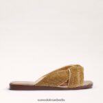 Sam Edelman Issie Slide-Sandale Frauen Gold Schuhwerk 2P8JNV467 - Image 2