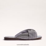 Sam Edelman Issie Slide-Sandale Frauen Silber Schuhwerk 2P8JNV466 - Image 2