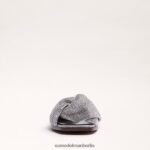 Sam Edelman Issie Slide-Sandale Frauen Silber Schuhwerk 2P8JNV466 - Image 3