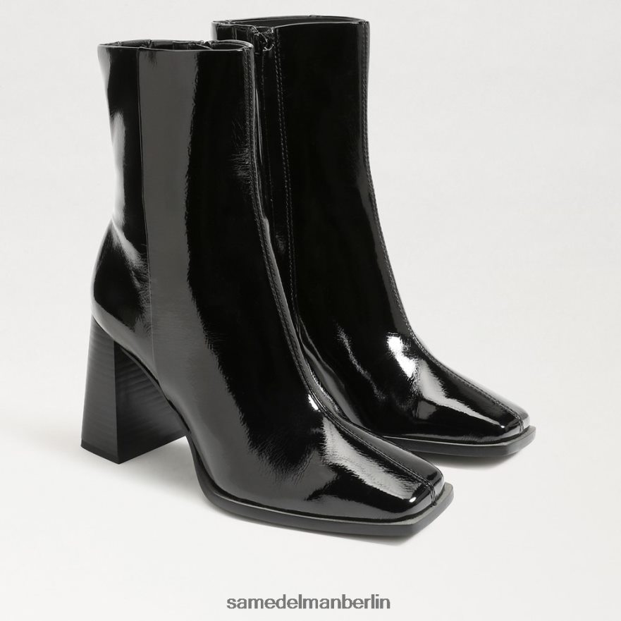 sam_edelman_ivette_stiefeletten_frauen_schwarzes_lackleder_schuhwerk_2p8jnv805.jpg Sam Edelman Ivette-Stiefeletten Frauen schwarzes Lackleder Schuhwerk 2P8JNV805 - Image 1