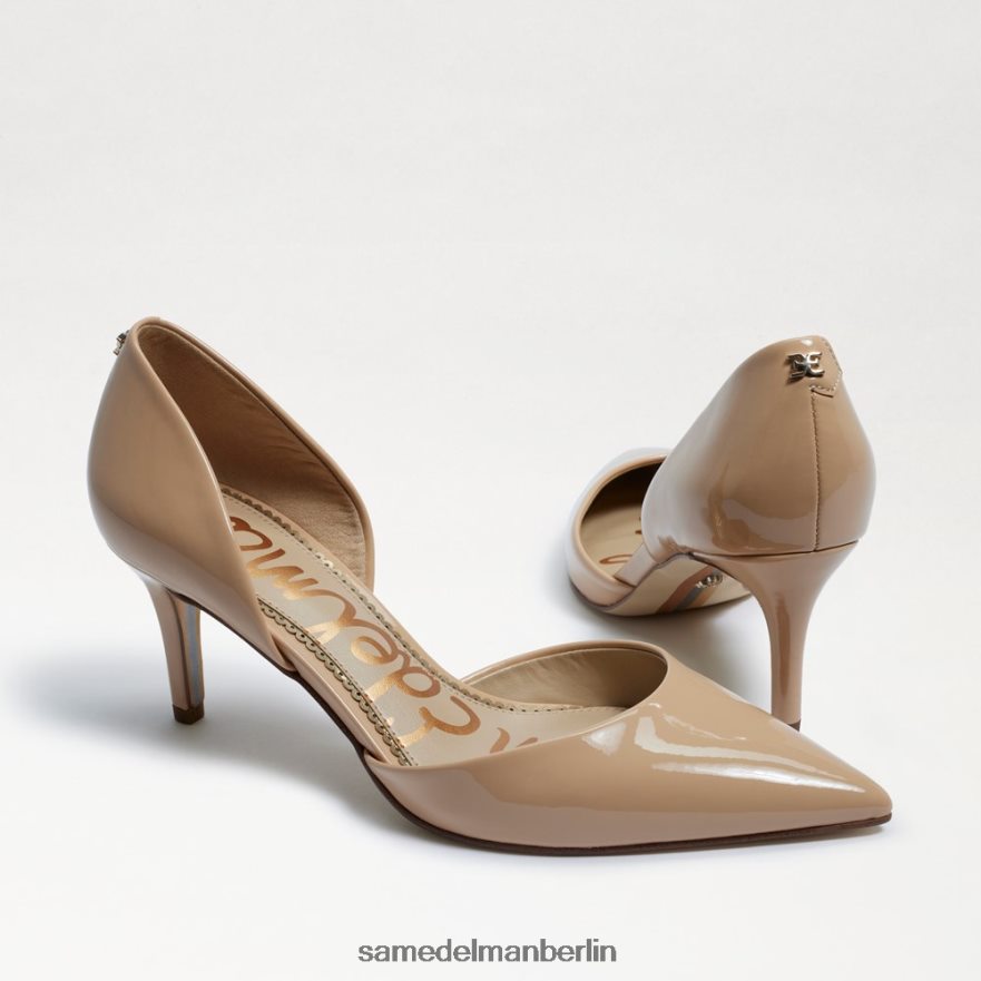 Sam Edelman Jaina Kitten-Heel mit spitzer Zehenpartie Frauen Beigeblau Schuhwerk 2P8JNV553 - Image 7