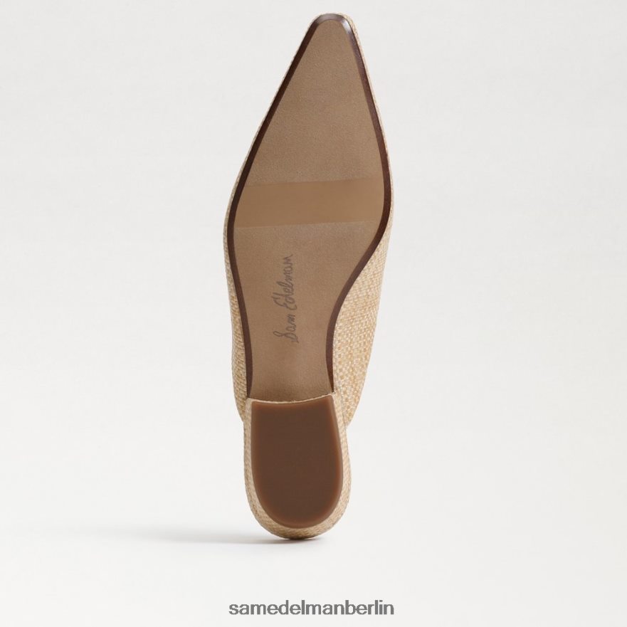 Sam Edelman Jayden spitze Zehenpartie flach Frauen gebleichtes Buchenholz Schuhwerk 2P8JNV723 - Image 6