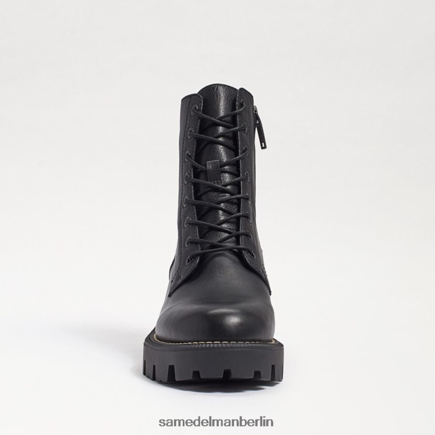 Sam Edelman Kampfstiefel mit Mansarden-Plateau Frauen schwarzes Leder Schuhwerk 2P8JNV626 - Image 3