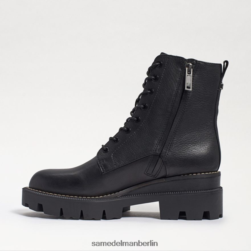 Sam Edelman Kampfstiefel mit Mansarden-Plateau Frauen schwarzes Leder Schuhwerk 2P8JNV626 - Image 4