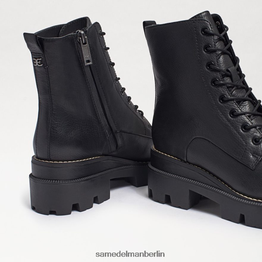 Sam Edelman Kampfstiefel mit Mansarden-Plateau Frauen schwarzes Leder Schuhwerk 2P8JNV626 - Image 7