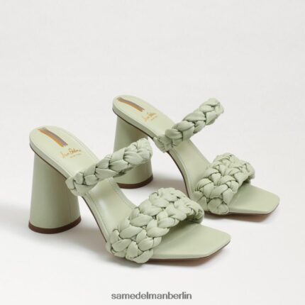 Sam Edelman Kendra-Mule mit Blockabsatz Frauen Pistazienleder Schuhwerk 2P8JNV803
