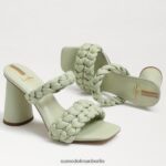 Sam Edelman Kendra-Mule mit Blockabsatz Frauen Pistazienleder Schuhwerk 2P8JNV803 - Image 7