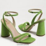 Sam Edelman Kia-Sandale mit Blockabsatz Frauen Apfelgrün Schuhwerk 2P8JNV121 - Image 7