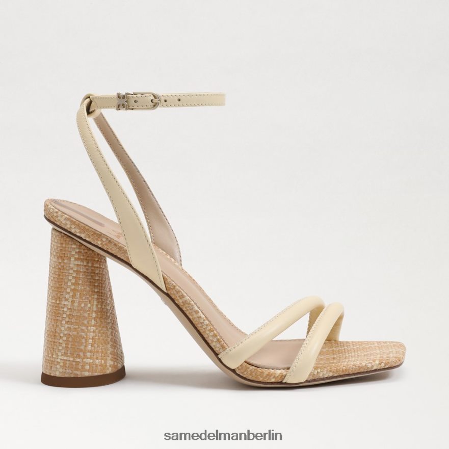 Sam Edelman Kia-Sandale mit Blockabsatz Frauen gebleichter Weizen Schuhwerk 2P8JNV108 - Image 2